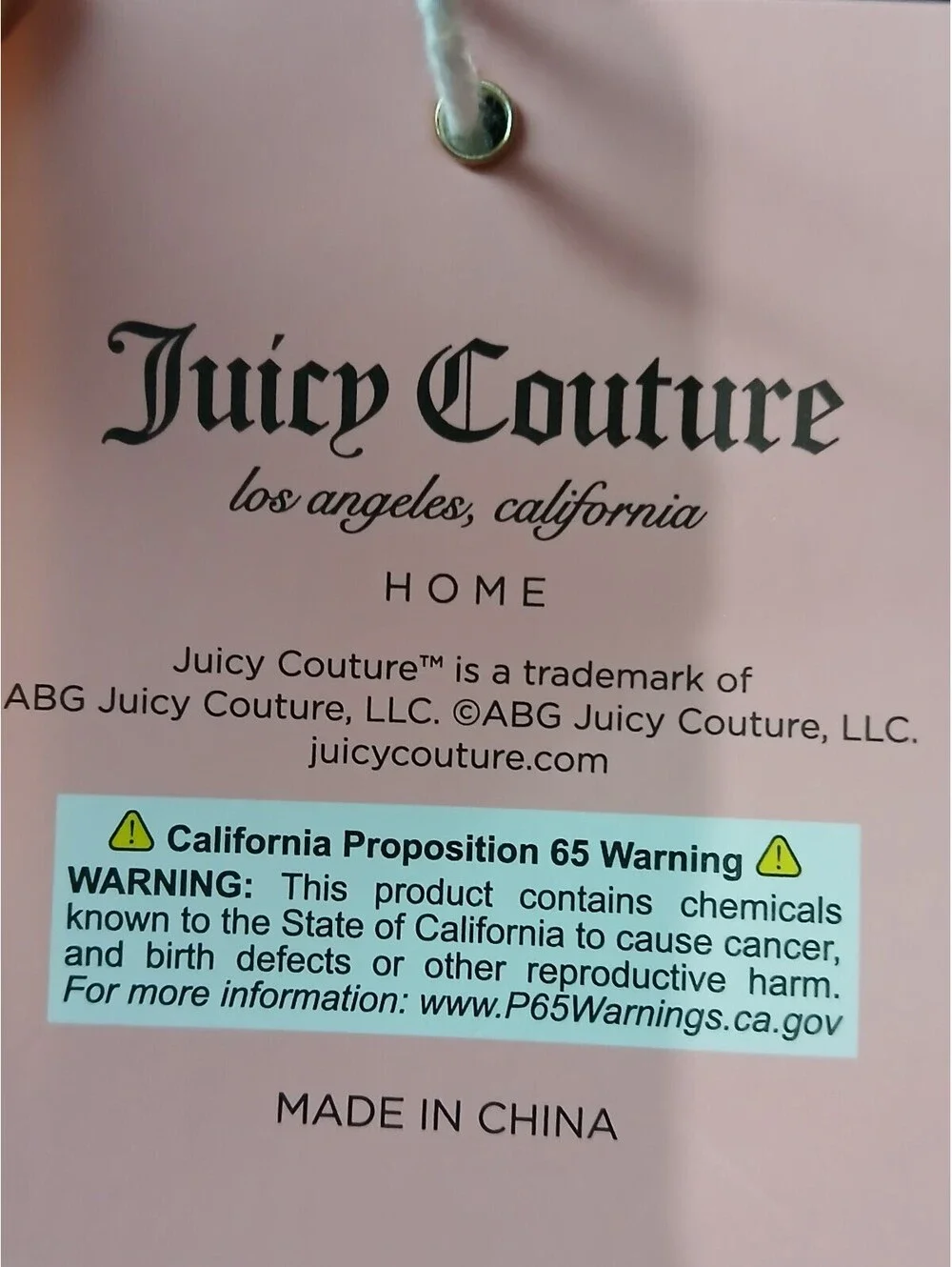 Juicy Couture Black Corduroy Storage Basket Bin Organizer Embroidered NWT